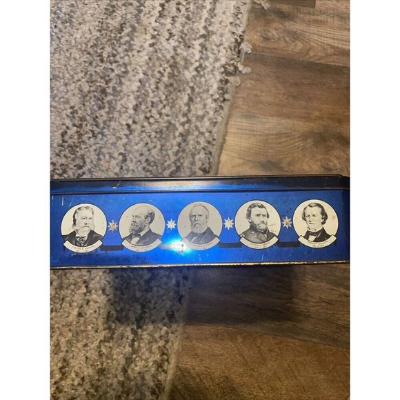Murray-Allen Regal Crown Tin 1960’s Presidents of The United States of America - Picture 3 of 4
